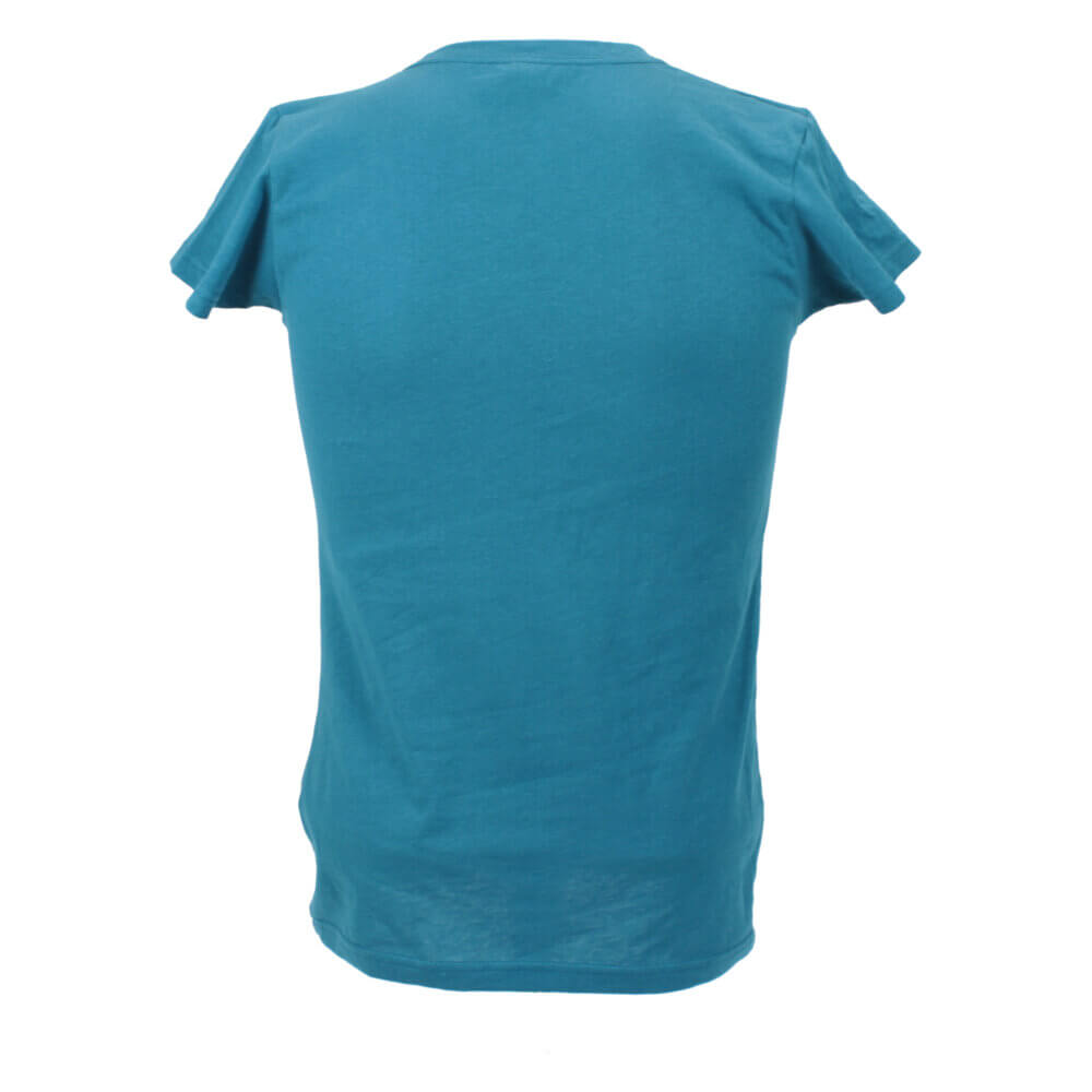 Ladies’, Crew Neck Tee, Teal